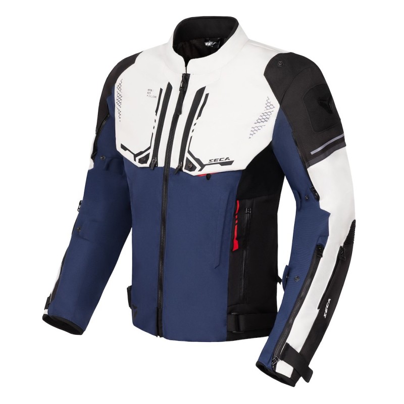 Kurtka motocyklowa AVATAR III GREY/NAVY Seca  