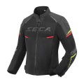 Kurtka tekstylna krótka Airflow III  BLACK/RED/FLUO Seca 