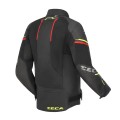 Kurtka tekstylna krótka Airflow III  BLACK/RED/FLUO Seca 