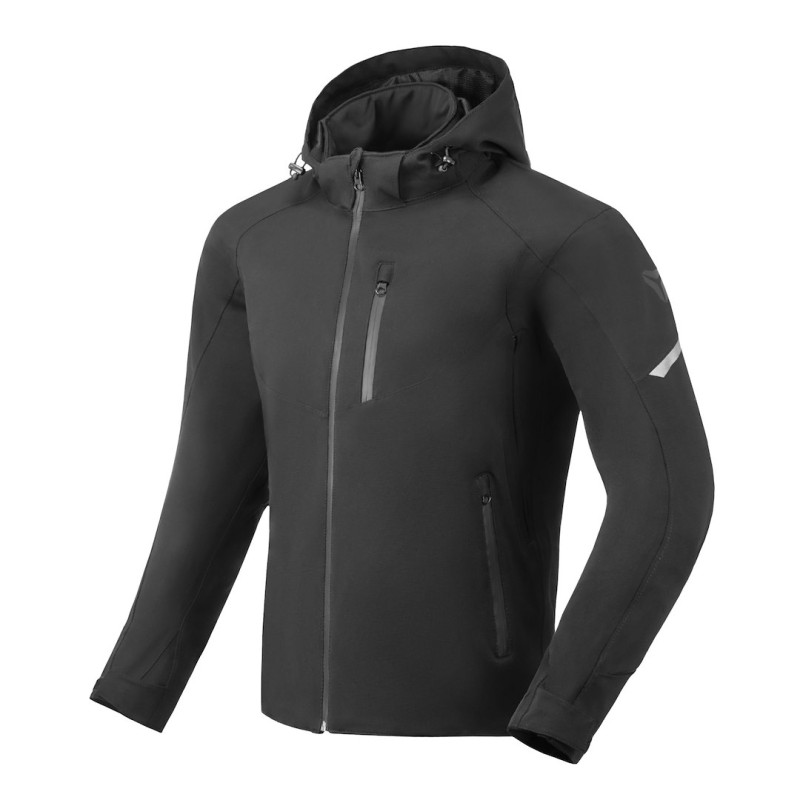 KURTKA SOFTSHELL DISTRICT BLACK SECA 