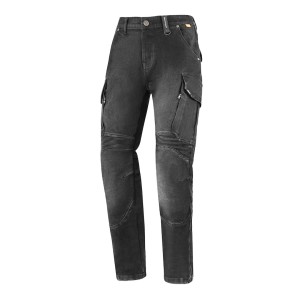 Spodnie jeans Square II  Washed Black Seca  