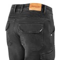 Spodnie jeans Square II  Washed Black Seca  
