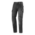 Spodnie jeans Square II  Short Washed Black Seca   