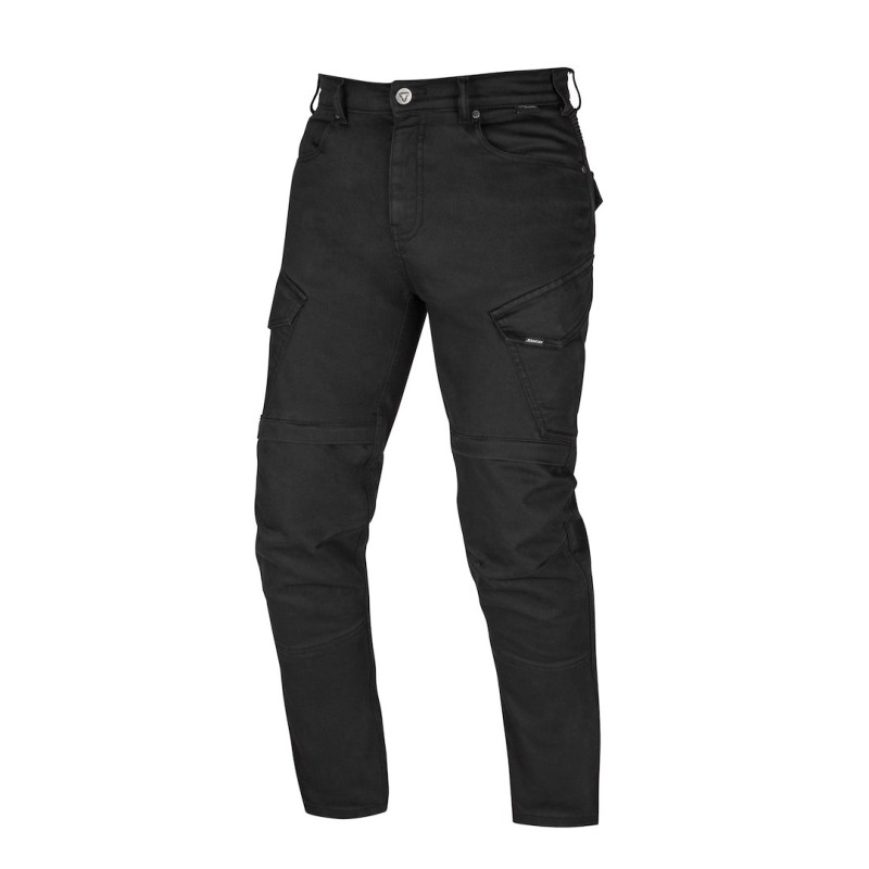 Spodnie jeans Squadron short black Seca 