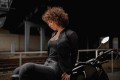 Spodnie jeans damskie Delta black Seca 