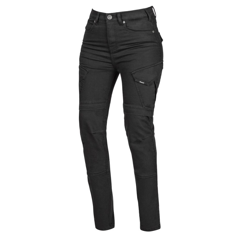 Spodnie jeans damskie Squadron black Seca 