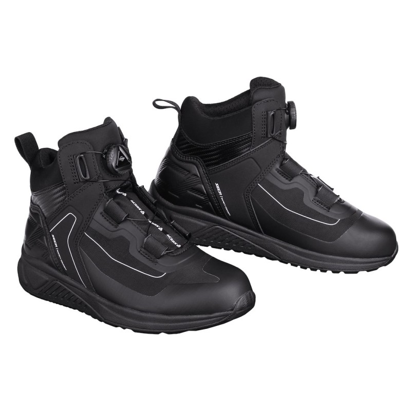 Buty skórzane DRIFT BLACK  Seca 
