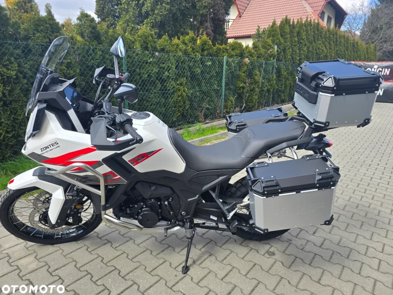 Motocykl Zontes 703 F z kuframi 21 wyprzedaż rocznika 2025