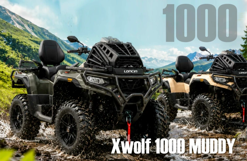 Ciągnik rolniczy Loncin XWolf 1000L MUDDY  