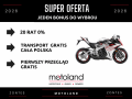 Motocykl Zontes 703 RR plus bonus do wyboru 